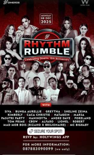 W SUPERCLUB TEBET JAKARTA - RHYTHM RUMBLE