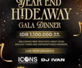 CASPAR JAKARTA  YEAR END HIDEWAY GALA DINNER