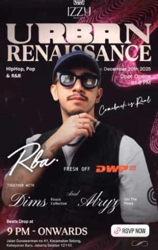 IZZY SOCIAL CLUB JAKARTA - URBAN RENAISSANCE