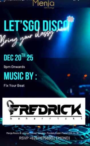 MENJA RESTO & LOUNGE JAKARTA - BRING YOUR CLASSY