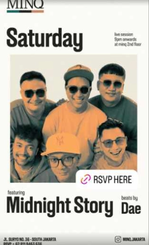 MINQ SENOPATI JAKARTA - SATURDAY