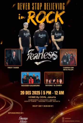 ODIN JAKARTA - NEVER STOP BELIEVING IN ROCK