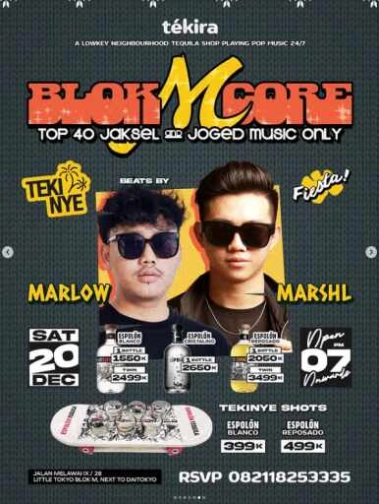 TEKIRA BLOK M JAKARTA - BLOK M CORE