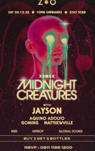 ZOO SCBD JAKARTA - MIDNIGHT CREATURES