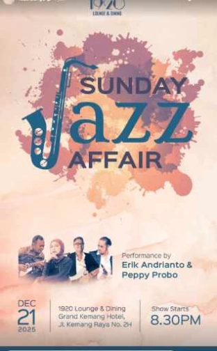 1920 LOUNGE JAKARTA - SUNDAY JAZZ