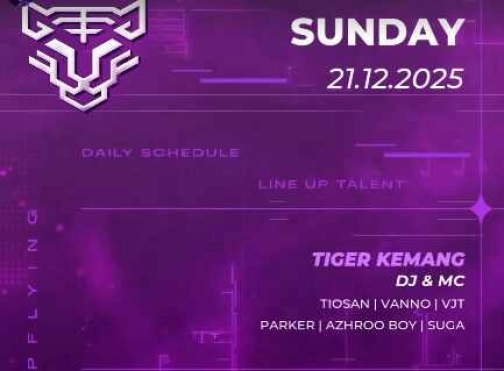 GOLDEN TIGER KEMANG JAKARTA - SUNDAY