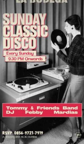 JAYA PUB MENTENG JAKARTA - SUNDAY CLASSIC DISCO