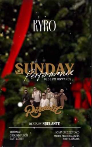 KYRO SCBD JAKARTA - SUNDAY PERFORMANCE