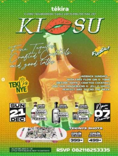 TEKIRA BLOK M JAKARTA - KISSU 