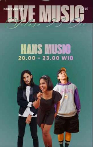 BONVOY LOUNGE JAKARTA - LIVE MUSIC