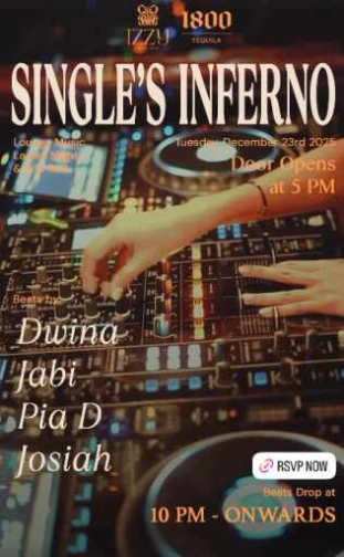 IZZY SOCIAL CLUB JAKARTA - SINGLE