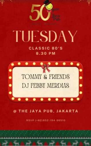 JAYA PUB MENTENG JAKARTA - CLASSIC 80