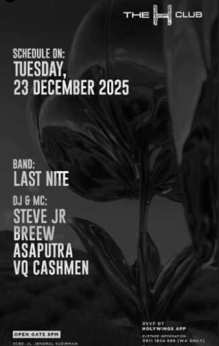 THE H CLUB SCBD JAKARTA - TUESDAY