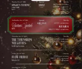 IZZY SOCIAL CLUB GUNAWARMAN JAKARTA  CHRISTMAS SPECTACLE