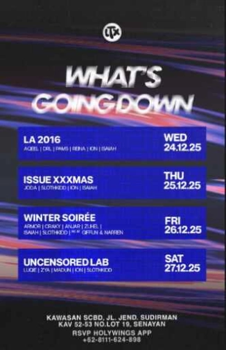 LTX SCBD JAKARTA - WEDNESDAY