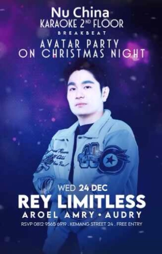 NU CHINA KEMANG JAKARTA - AVATAR PARTY ON CHRISTMAS NIGHT