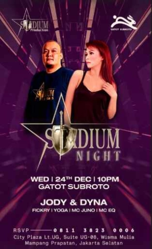WHITE RABIT GATOT SUBROTO JAKARTA - STADIUM NIGHT