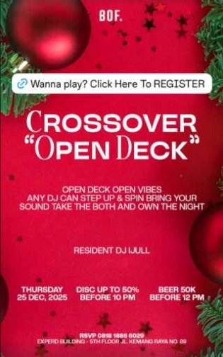 BOF KEMANG JAKARTA - CROSSOVER OPENDECK