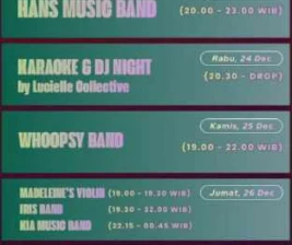 BONVOY  LOUNGE KELAPA GADING JAKARTA  THURSDAY