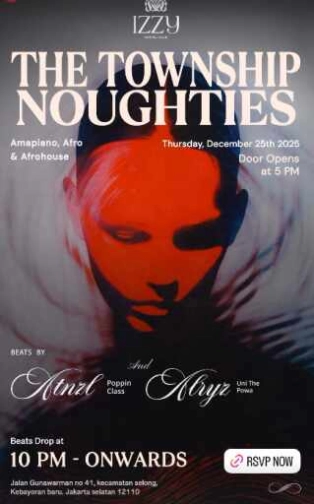IZZY SOCIAL CLUB JAKARTA - THE TOWNSHIP NOUGHTIES