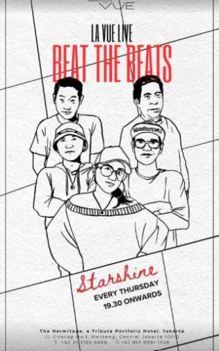 LA VUE ROOFTOP BAR JAKARTA - BEAT THE BEATS