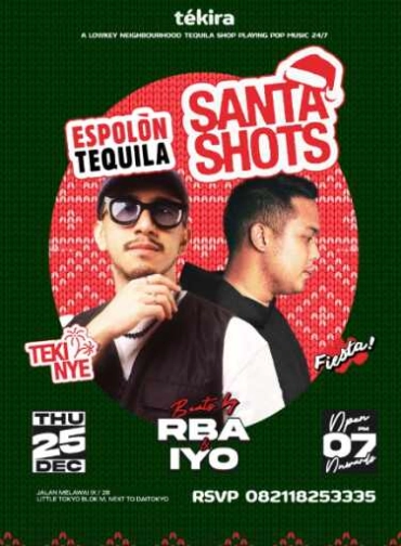 TEKIRA BLOK M JAKARTA - SANTA SHOTS