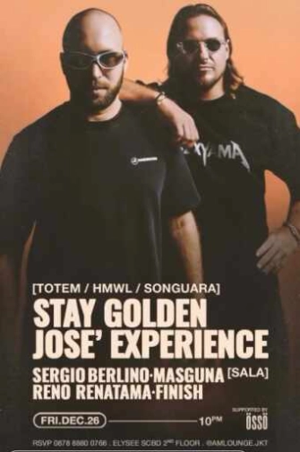 AM LOUNGE SCBD JAKARTA - STAY GOLDEN