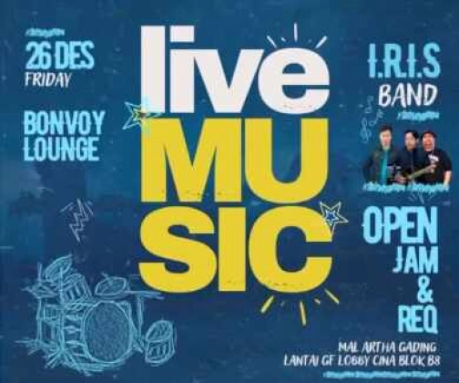 BONVOY LOUNGE JAKARTA - LIVE MUSIC