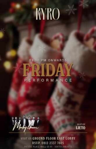 KYRO SCBD JAKARTA - FRIDAY