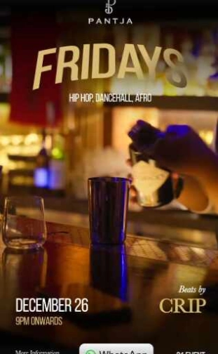 PANTJA SENOPATI JAKARTA - FRIDAYS