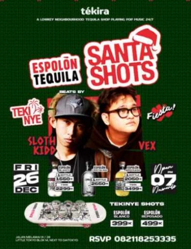 TEKIRA BLOK M JAKARTA - SANTA SHOTS