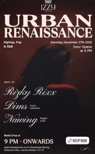 IZZY SOCIAL CLUB JAKARTA - URBAN REINASSANCE