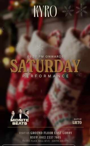 KYRO SCBD JAKARTA - SATURDAY