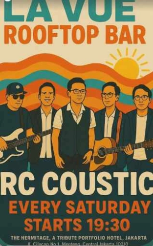LA VUE ROOFTOP BAR JAKARTA - SATURDAY