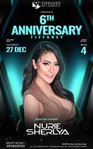 TIFFANEY BAR LOUNGE & KTV BEKASI - 6TH ANNIVERSARY