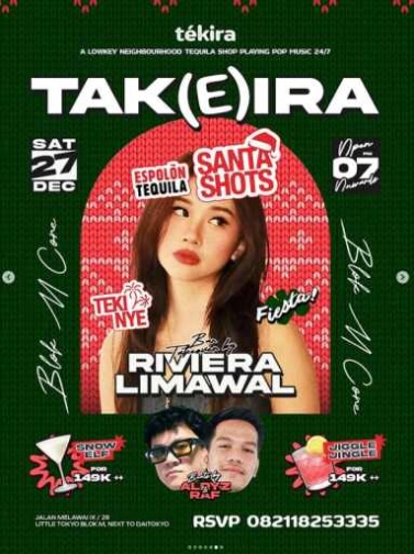 TEKIRA BLOK M JAKARTA - TAK(E)IRA