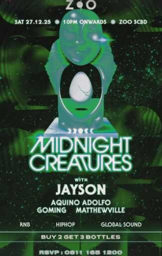 ZOO SCBD JAKARTA - MIDNIGHT CREATURES