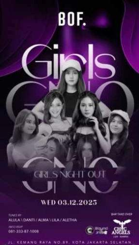 BOF KEMANG JAKARTA - GIRLS NIGHT OUT