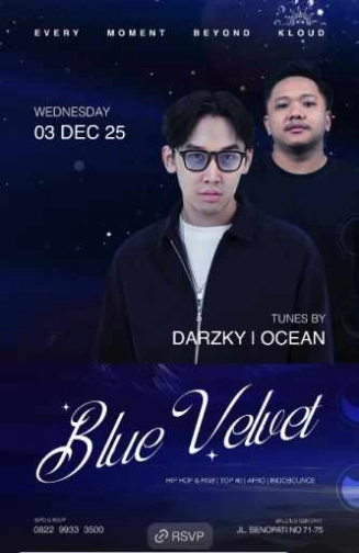 KLOUD SKY DINING & LOUNGE JAKARTA - BLUE VELVET