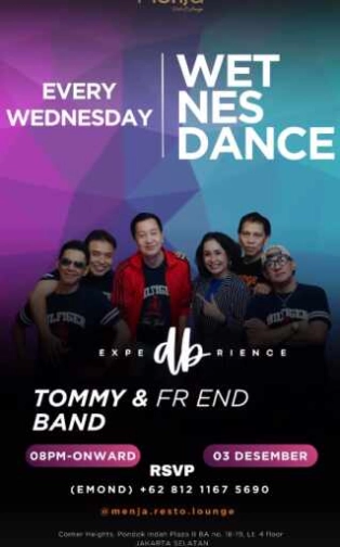 MENJA RESTO & LOUNGE JAKARTA - WETNESDANCE