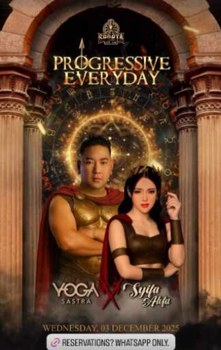 SPARTA LIVE BAR JAKARTA - PROGRESSIVE EVERYDAY