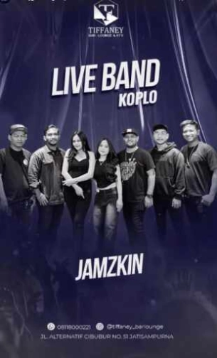 TIFFANEY BAR LOUNGE & KTV BEKASI - LIVE BAND KOPLO