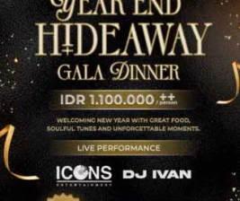 CASPAR JAKARTA  YEAR END HIDE AWAY