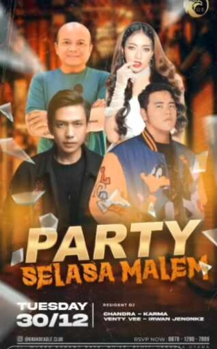 GRAND EAGLE CLUB JAKARTA - PARTY SELASA MALAM