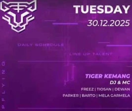 GOLDEN TIGER KEMANG JAKARTA  TUESDAY