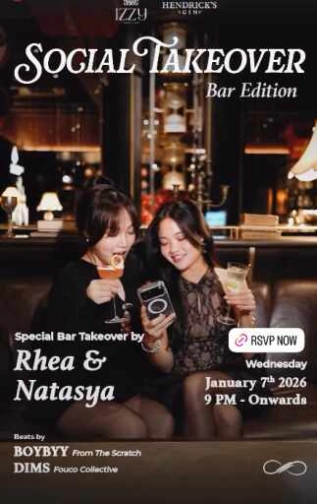 IZZY SOCIAL CLUB JAKARTA - SOCIAL TAKE OVER