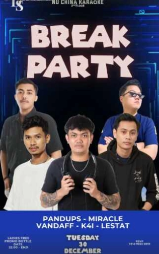 NU CHINA KEMANG JAKARTA - BREAK PARTY