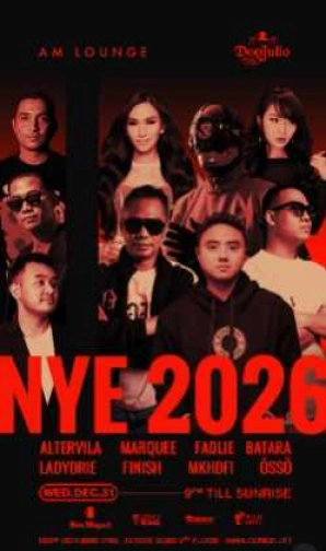 AM LOUNGE SCBD JAKARTA - NYE 2026