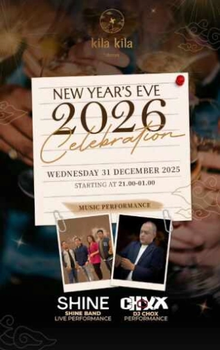 KILA KILA SCBD JAKARTA - NEW YEARS EVE 2026 CELEBRATION