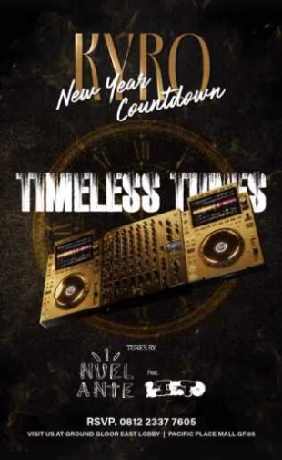 KYRO SCBD JAKARTA - TIMELESS TUNES